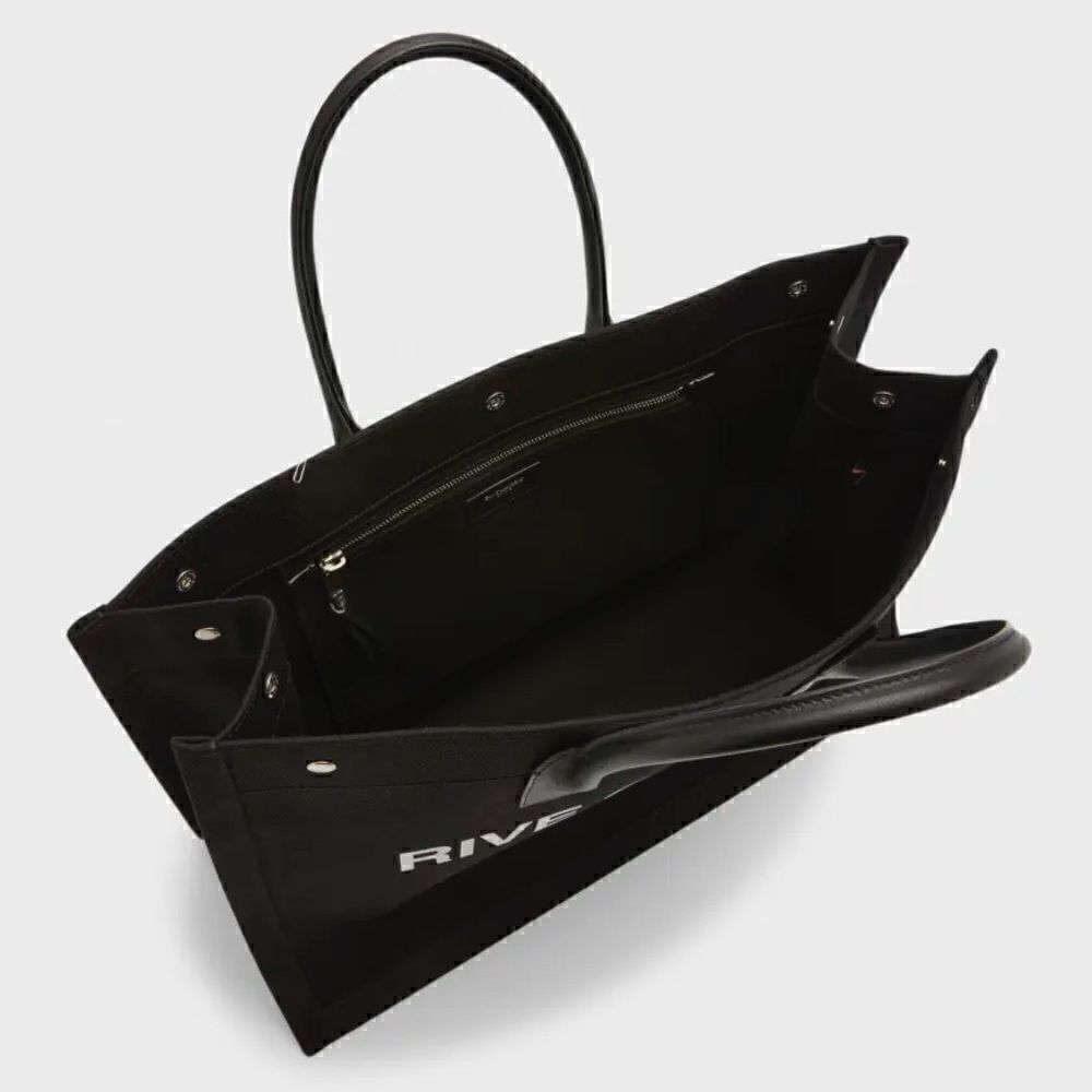 Saint Laurent Rive Gauche black and white tote bag purse brand new never used! - Picture 11 of 16